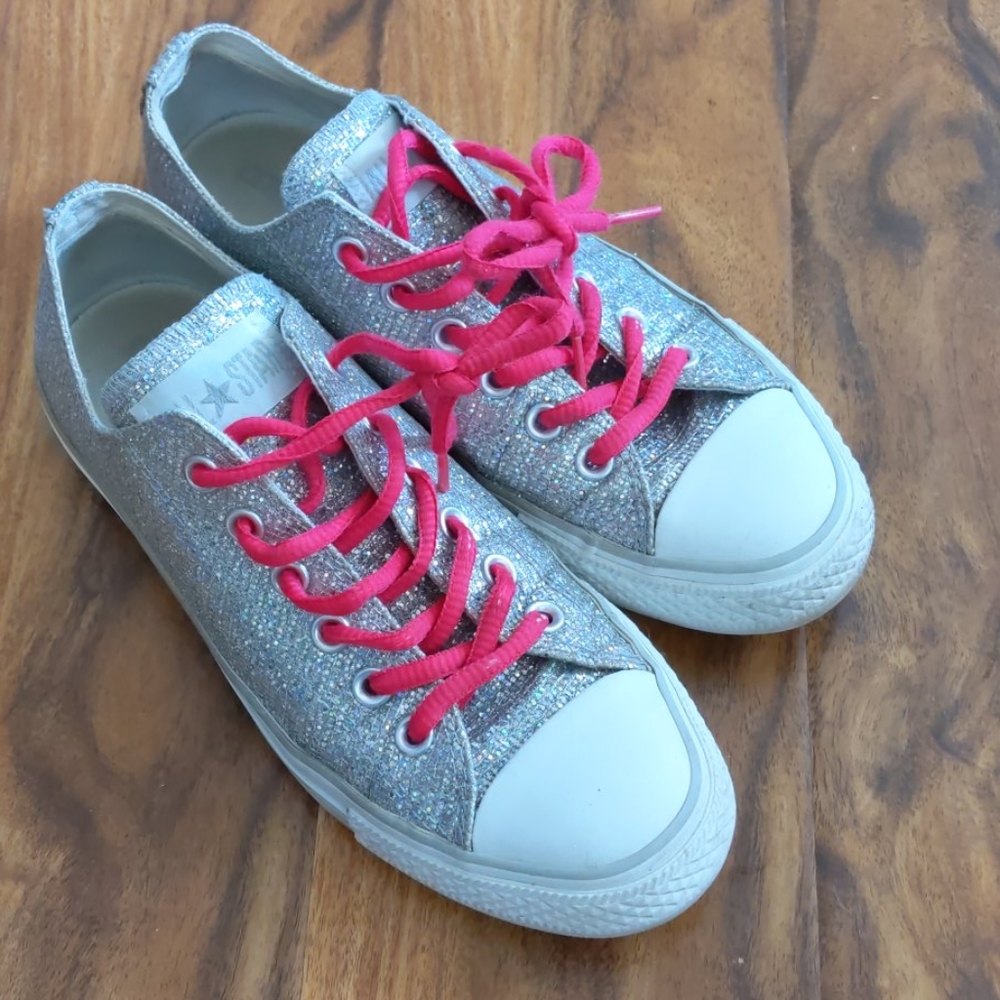 Converse All Star glitter